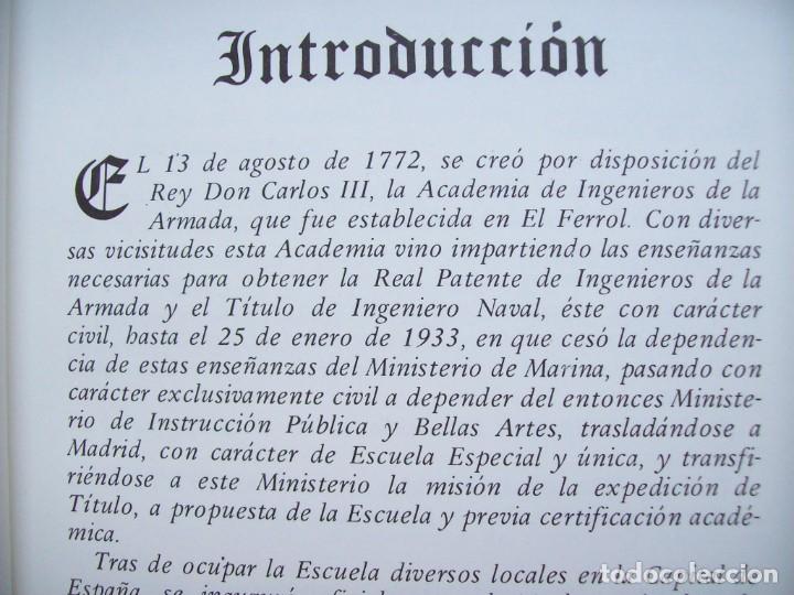 Libros antiguos: II SEGUNDO CENTENARIO DE LAS ENSE&Ntilde;ANZAS DE INGENIERIA NAVAL - Foto 3