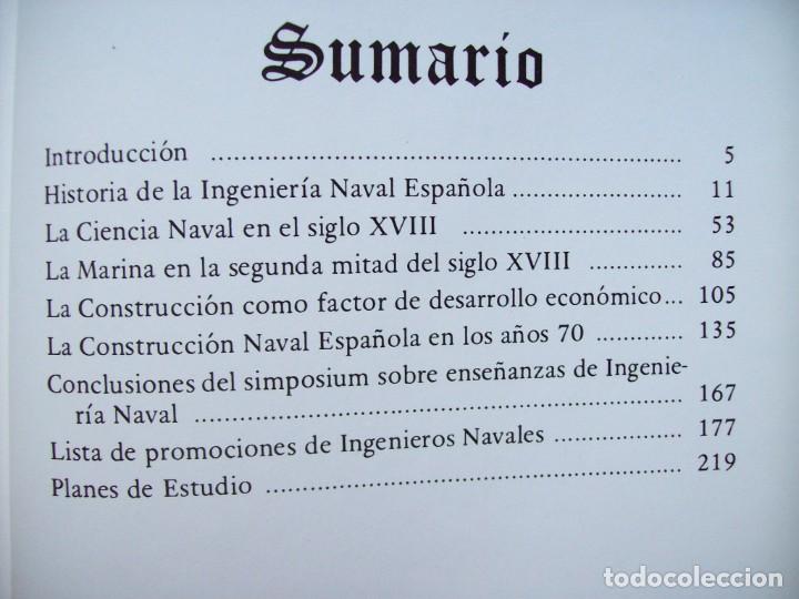 Libros antiguos: II SEGUNDO CENTENARIO DE LAS ENSE&Ntilde;ANZAS DE INGENIERIA NAVAL - Foto 4