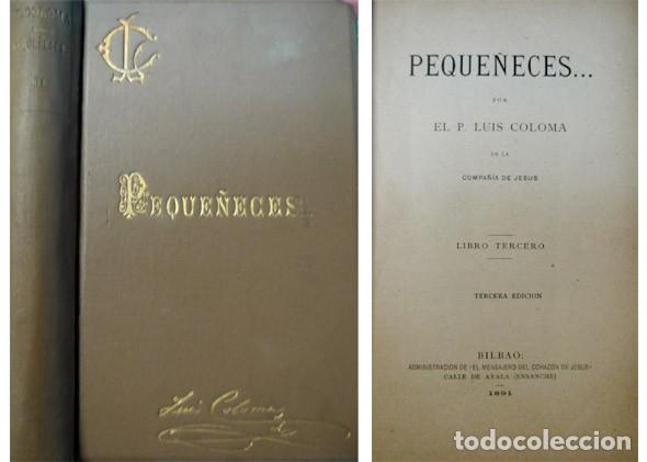 Libros antiguos: COLOMA, Luis. Peque&ntilde;eces... Libro Tercero. 1891. - Foto 1