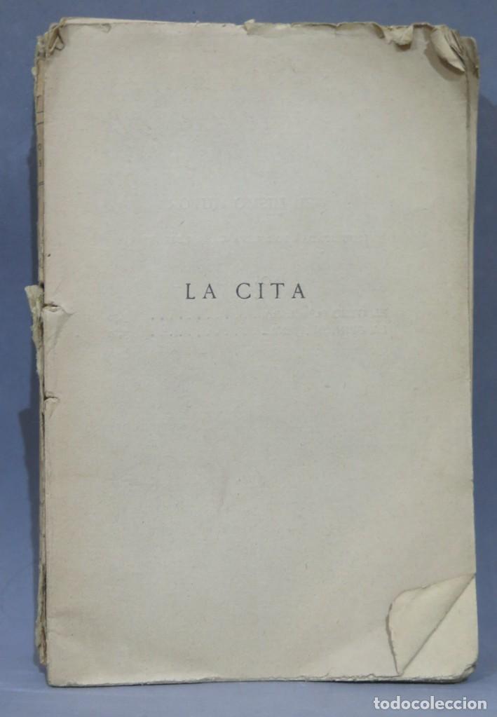 Libros antiguos: 1913.- LA CITA. ZAMACOIS - Foto 1