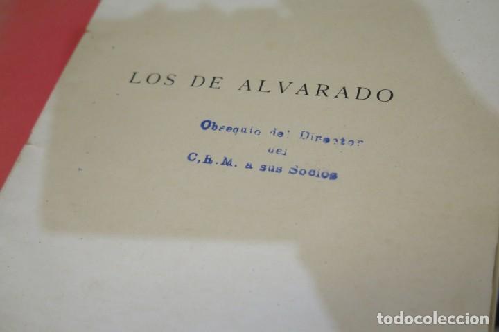 Libros antiguos: 1935.- LOS DE ALVARADO. SOJO Y LOMBA - Foto 3