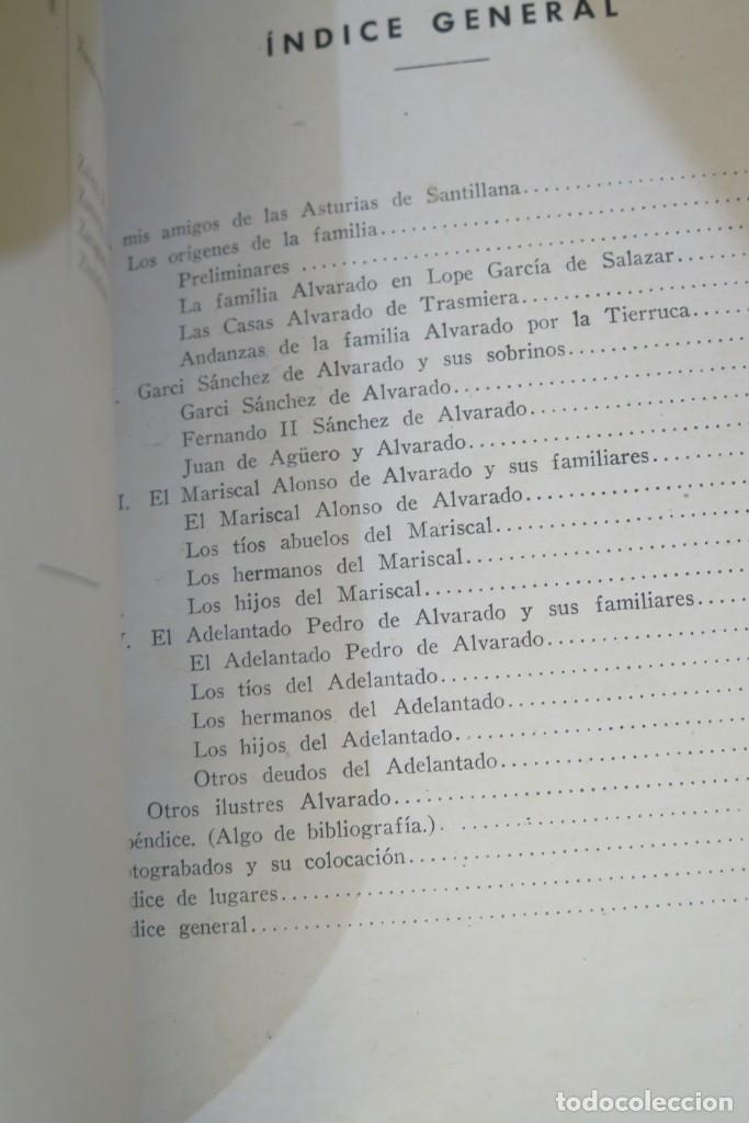 Libros antiguos: 1935.- LOS DE ALVARADO. SOJO Y LOMBA - Foto 4
