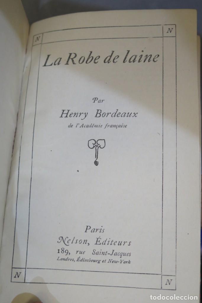Libros antiguos: LA ROBE DE LAINE. BORDEAUX - Foto 2