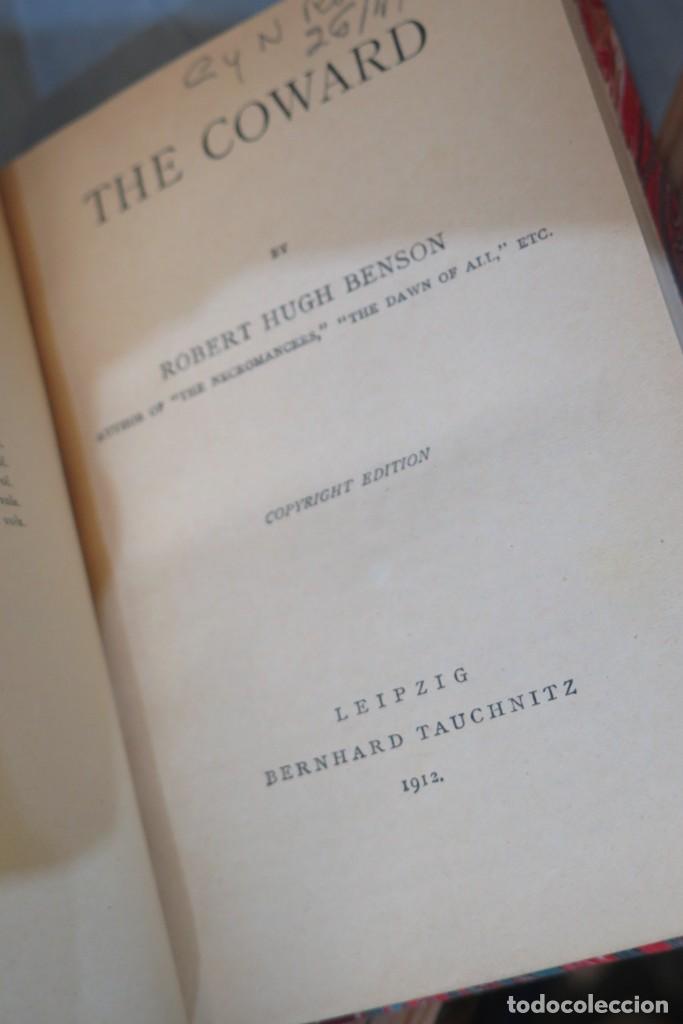 Libros antiguos: 1912.- THE COWARD. BENSON - Foto 2