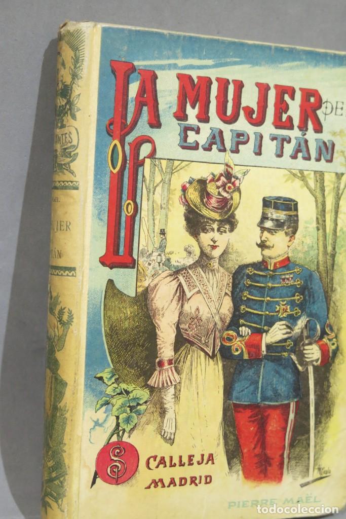 Libros antiguos: LA MUJER DEL CAPITAN. PIERRE MAEL. CALLEJA - Foto 2