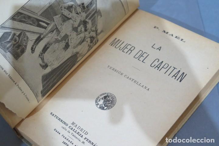 Libros antiguos: LA MUJER DEL CAPITAN. PIERRE MAEL. CALLEJA - Foto 4