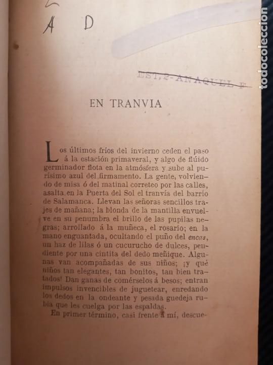 Libros antiguos: EN TRANVIA. EMILIO PARDO BAZAN. 192? - Foto 4