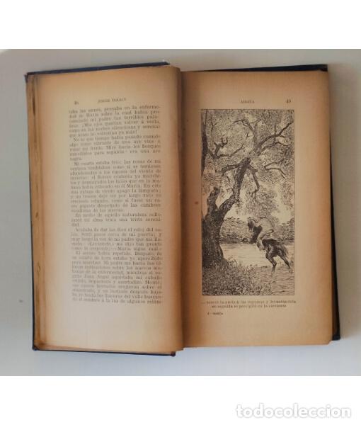 Libros antiguos: MAR&Iacute;A. ISAACS, Jorge. E. Domenech . 1912. - Foto 3