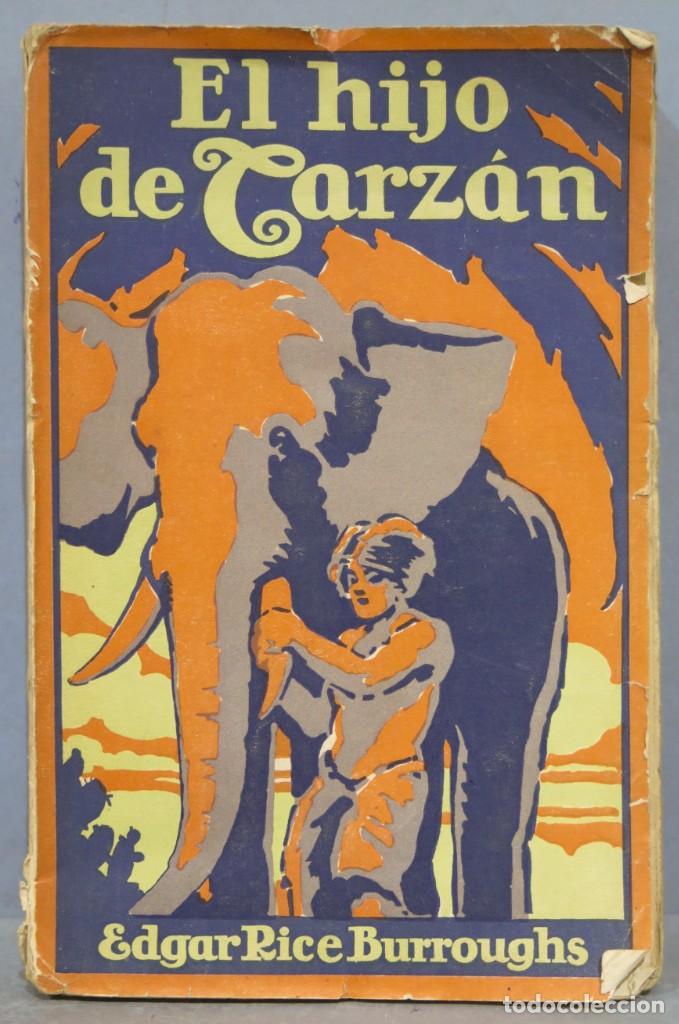 Libros antiguos: 1927.- EL HIJO DE TARZAN. E. RICE BURROUGHS - Foto 1