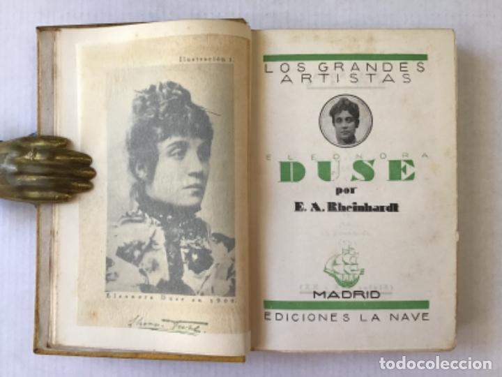 Libros antiguos: ELEONORA DUSE. - RHEINHARDT, E. A. - Foto 2