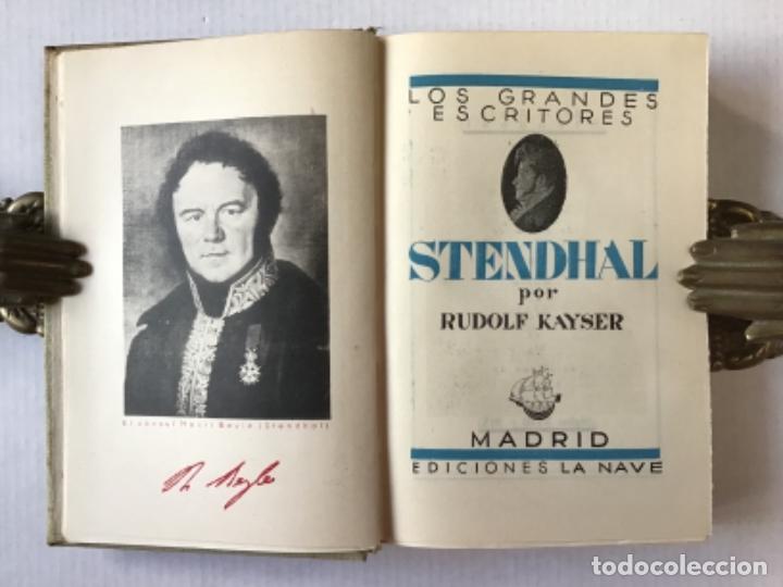 Libros antiguos: STENDHAL. - KAISER, Rudolf. - Foto 2