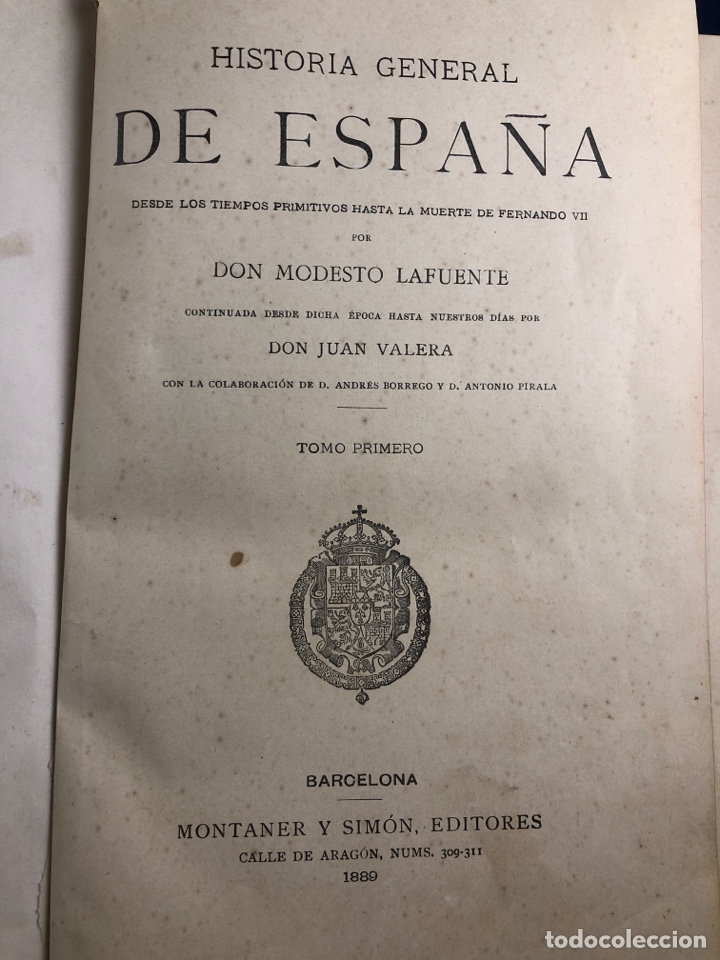 Libros antiguos: HISTORIA GENERAL DE ESPA&Ntilde;A - Foto 5