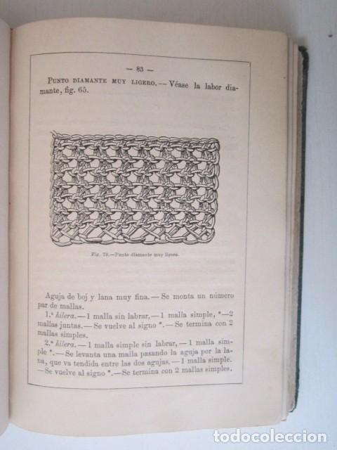 Libros antiguos: LIBRO MANUAL DE LA MODA ELEGANTE MADRID 1879 - Foto 4