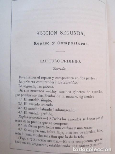 Libros antiguos: LIBRO MANUAL DE LA MODA ELEGANTE MADRID 1879 - Foto 5