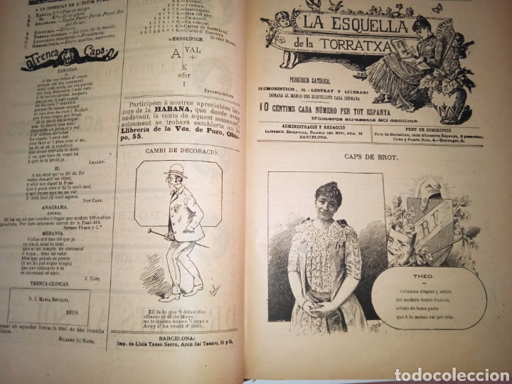 Libros antiguos: LEsquella de la Torratxa, 1890 - Foto 3