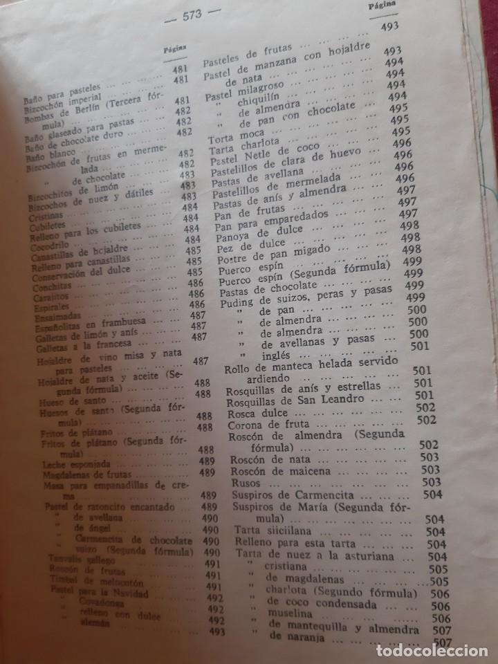Libros antiguos: La moderna economia.Libro de recetas - Foto 4