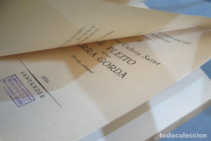 Libros antiguos: 1934.- EL PLEITO DE LA PERRA GORDA. CUBRIA - Foto 2