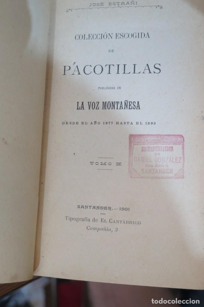 Libros antiguos: 1901.- PACOTILLAS. ESTRA&Ntilde;I - Foto 3
