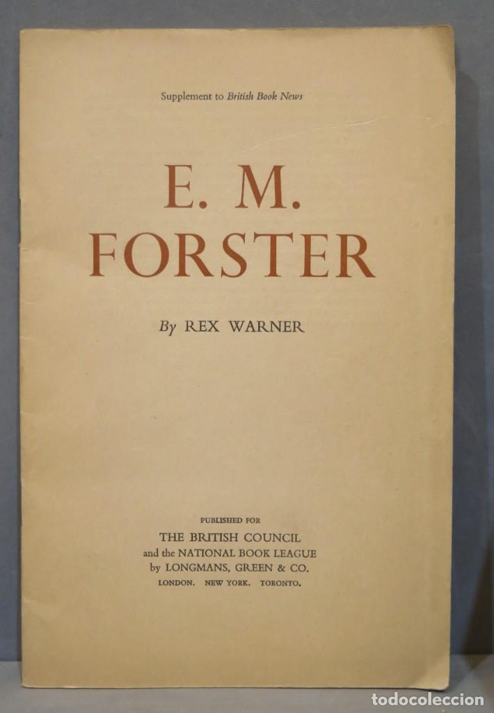 Libros antiguos: E.M. Forster. WARNER - Foto 1