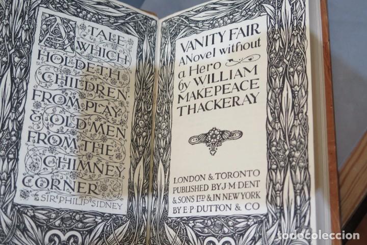 Libros antiguos: 1923.- VANITY FAIR. WILLIAM MAKEPEACE - Foto 3