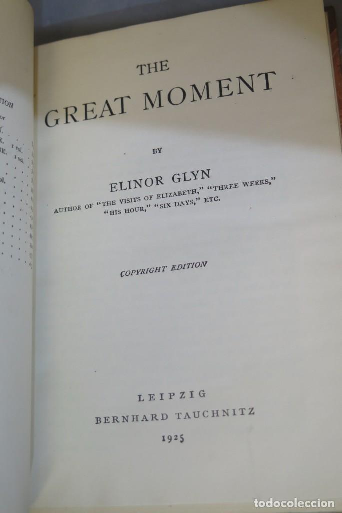 Libros antiguos: 1925.- The Great Moment. Glyn - Foto 2
