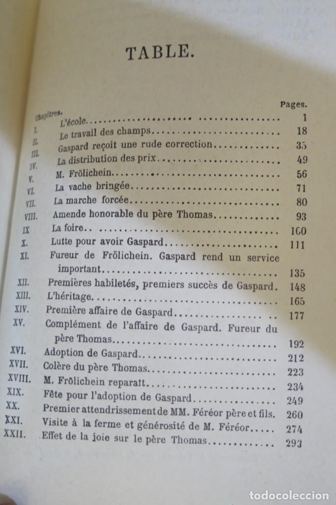Libros antiguos: 1883.- La Fortune de Gaspard. Segur - Foto 4