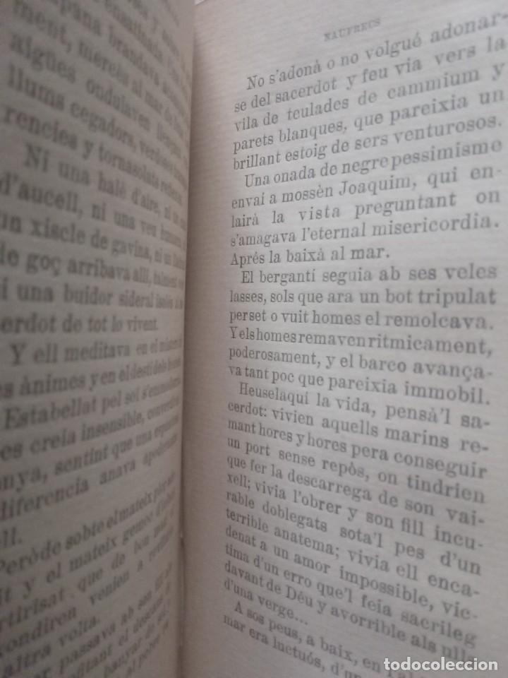 Libros antiguos: Naufrecs. Prudenci Bertrana. 1907 - Foto 6