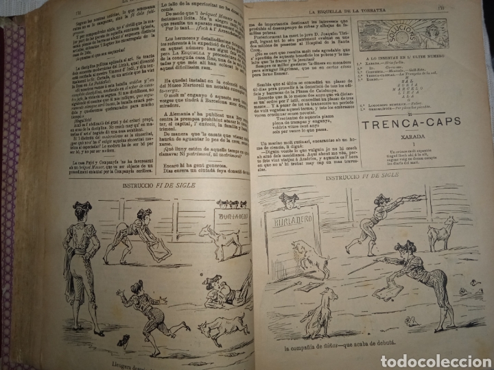 Libros antiguos: LEsquella de la Torratxa, 1895 - Foto 2