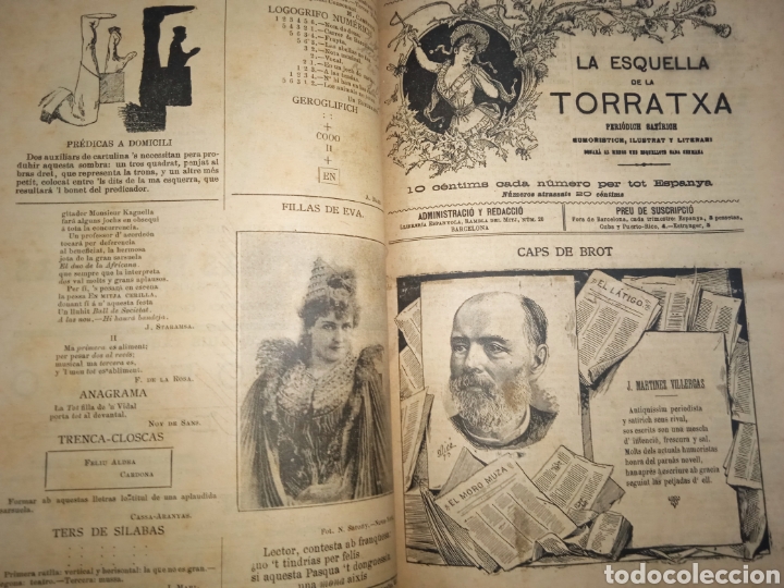 Libros antiguos: LEsquella de la Torratxa, 1894 - Foto 2