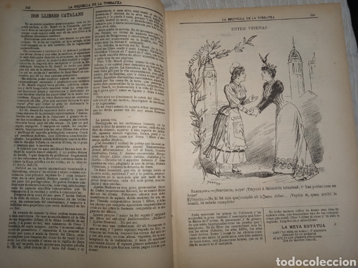 Libros antiguos: LEsquella de la Torratxa, 1892-1893 - Foto 2