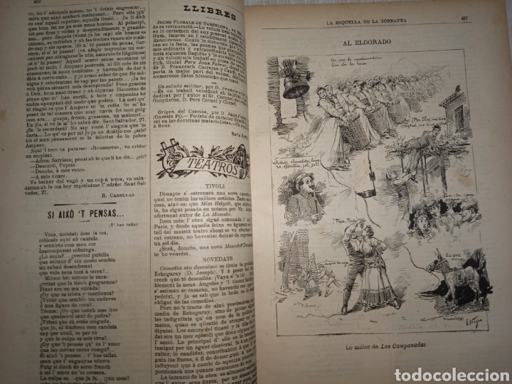 Libros antiguos: LEsquella de la Torratxa, 1892-1893 - Foto 3