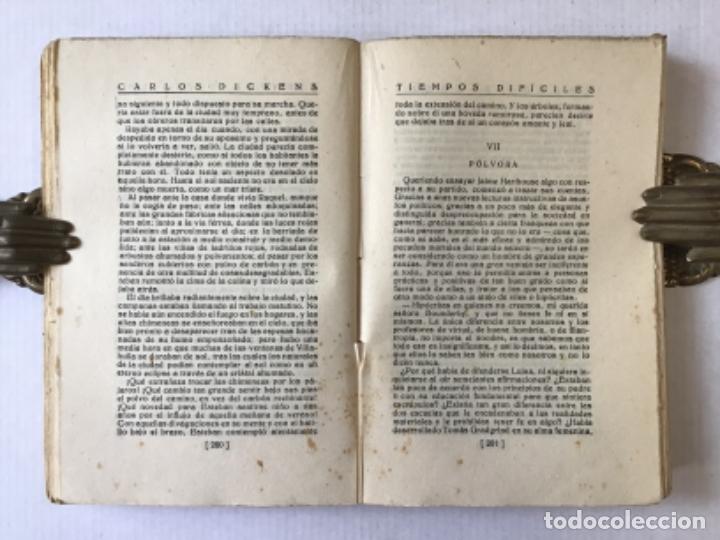 Libros antiguos: TIEMPOS DIF&Iacute;CILES. - DICKENS, Carlos. - Foto 4