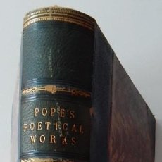 Libros antiguos: THE POETICAL WORKS OF ALEXANDER POPE - EDITED BY REV. H. F. CARY, A. M. / 1866. Lote 279410003