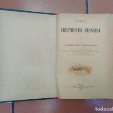 Libros antiguos: CRESTOMATIA FRANCESA - GERVASIO TARAZONA - 1890. Lote 279495658
