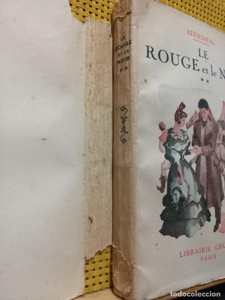 Libros antiguos: Stendhal - Le Rouge et le Noir / Librairie Ground Par&iacute;s - Foto 4