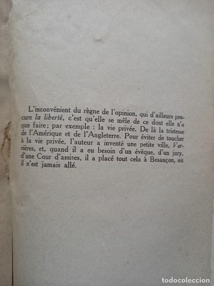 Libros antiguos: Stendhal - Le Rouge et le Noir / Librairie Ground Par&iacute;s - Foto 6