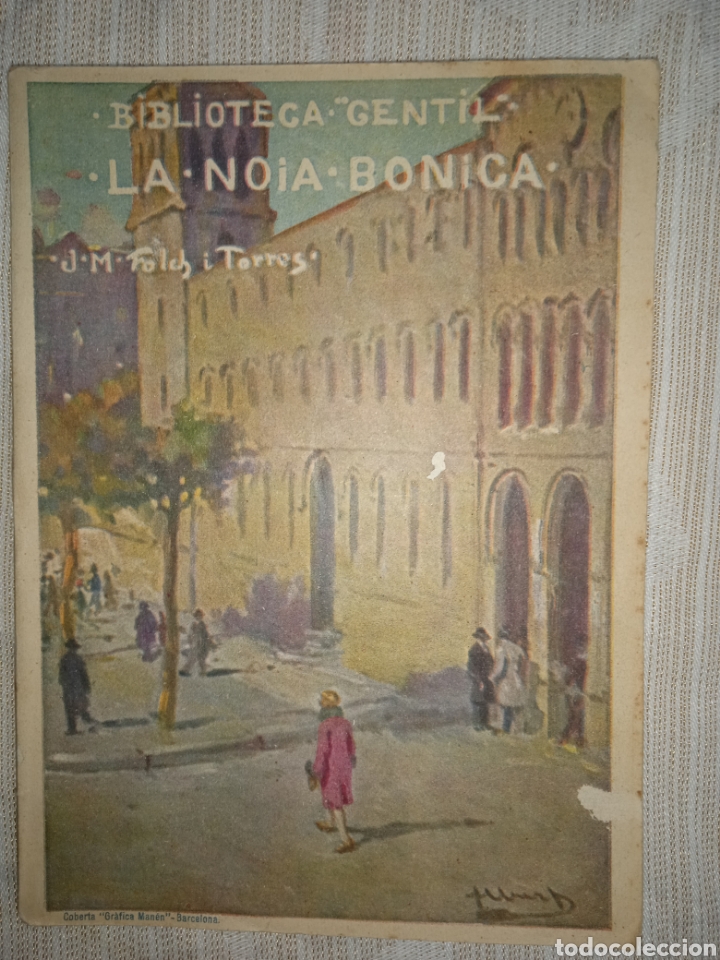 Libros antiguos: Folch i Torres, La noia bonica - Foto 1