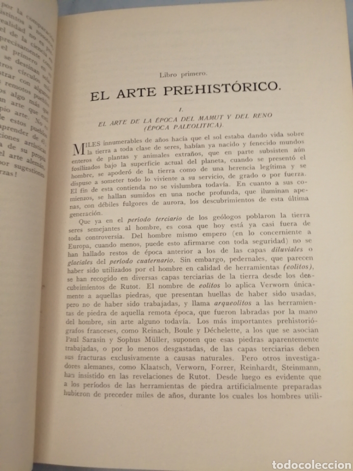 Libros antiguos: HISTORIA DEL ARTE EN TODOS LOS TIEMPOS Y PUEBLOS. TOMO PRIMERO (PRIMERA EDICIÓN, 1924) - Foto 6 - 280902588