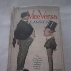 Libros antiguos: VICE VERSA, F. ANSTEY, INGLÉS, 1929. Lote 281845153