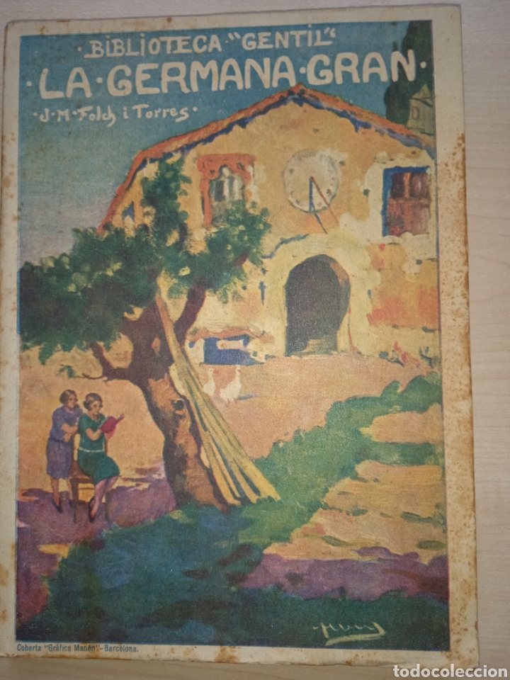 Libros antiguos: Folch i Torres, La germana gran - Foto 1