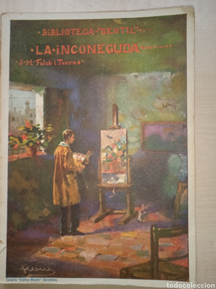 Libros antiguos: Folch i Torres, La inconeguda - Foto 1