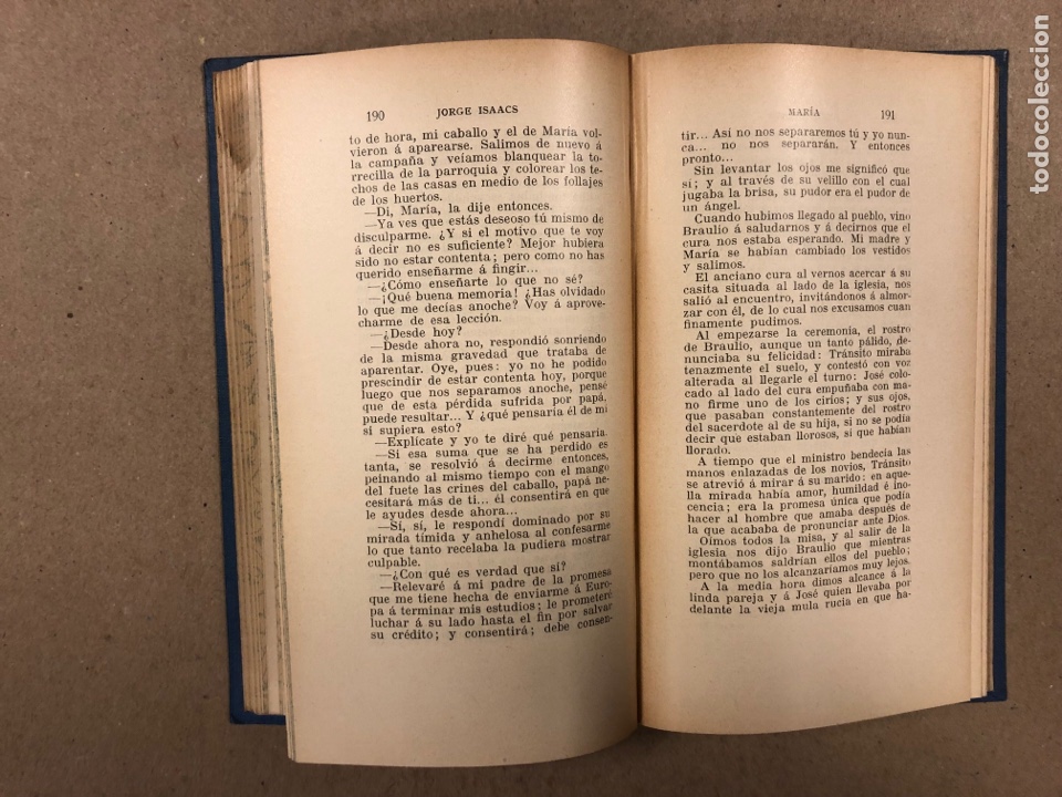 Libros antiguos: MAR&Iacute;A. JORGE ISAACS. E. DOMENECH EDITOR 1912. - Foto 7