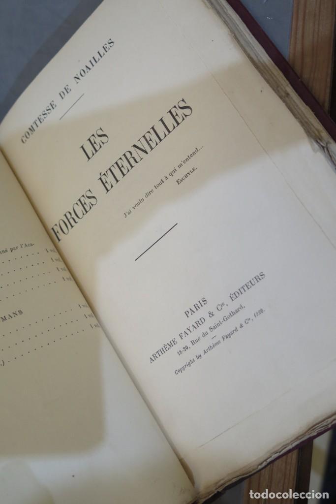 Libros antiguos: LES FORCES ETERNELLES. NOAILLES - Foto 2