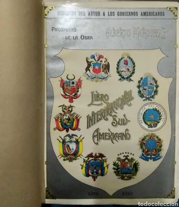 Libros antiguos: Libro Internacional Sud Americano - Foto 3