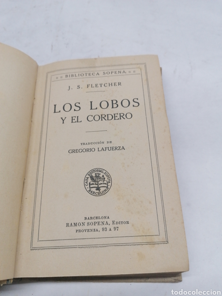 Libros antiguos: Los lobos y el cordero - Foto 3