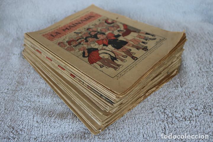 Libros antiguos: LOTE - LA MAINADA - 1921 1922 - 48 NÚMEROS CORRELATIVOS DEL 1 AL 50 - FALTAN 21 Y 28 - Foto 2 - 283300473