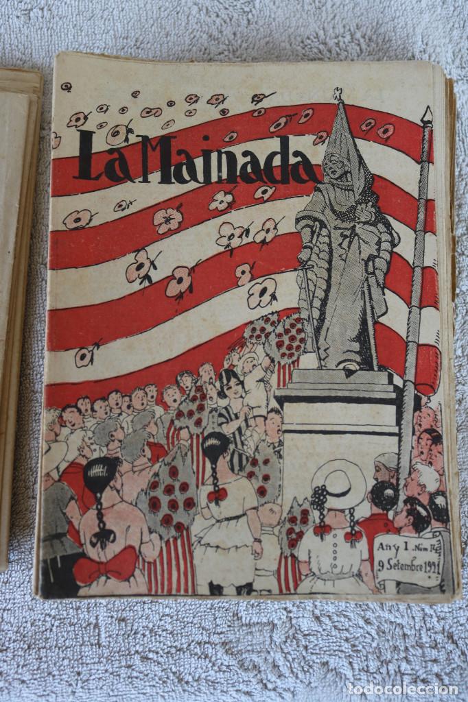 Libros antiguos: LOTE - LA MAINADA - 1921 1922 - 48 NÚMEROS CORRELATIVOS DEL 1 AL 50 - FALTAN 21 Y 28 - Foto 10 - 283300473
