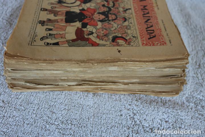 Libros antiguos: LOTE - LA MAINADA - 1921 1922 - 48 NÚMEROS CORRELATIVOS DEL 1 AL 50 - FALTAN 21 Y 28 - Foto 14 - 283300473