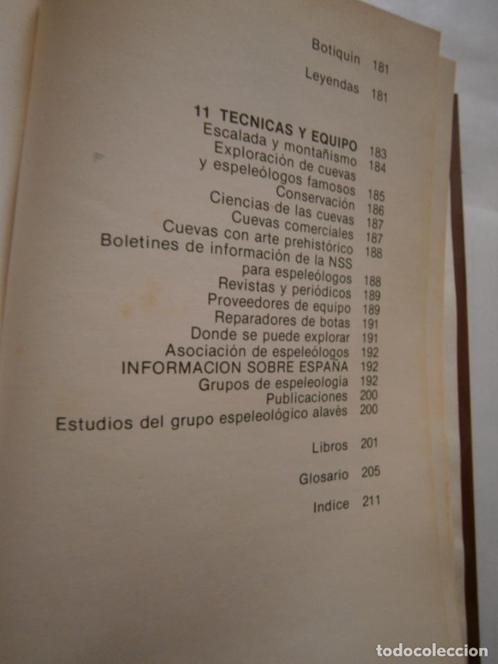 Libros antiguos: METODO PRACTICO DE ESPELEOLOGIA - LC3 - Foto 7