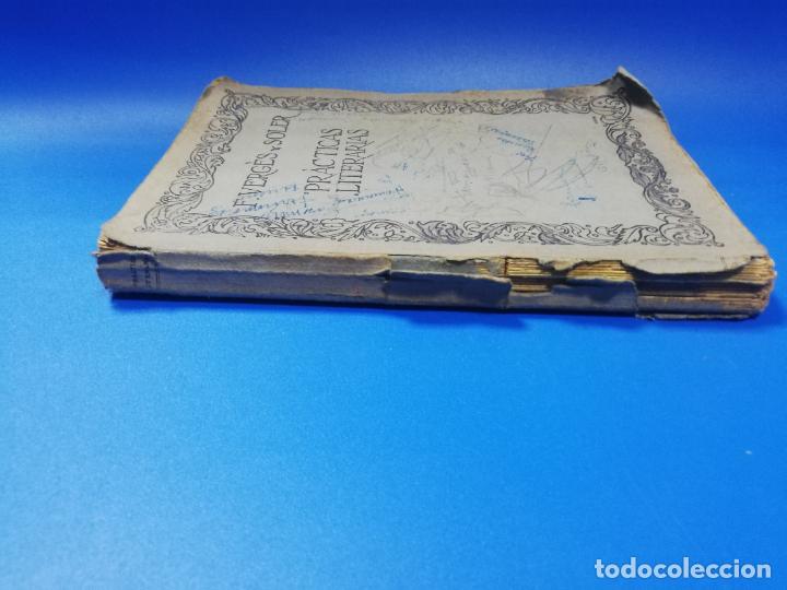 Libros antiguos: PRACTICAS LITERARIAS. FRANCISCO VERGES Y SOLER. 1925. PAGS. 252. - Foto 6